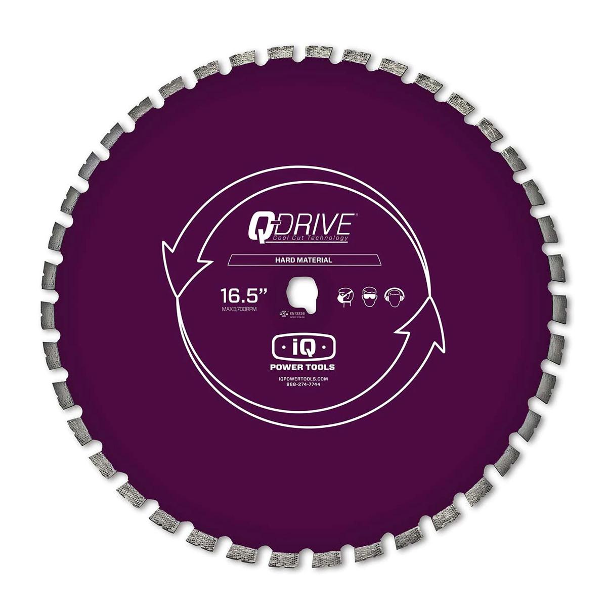Q-Drive 16.5 Segmented Super Hard Materials Blade